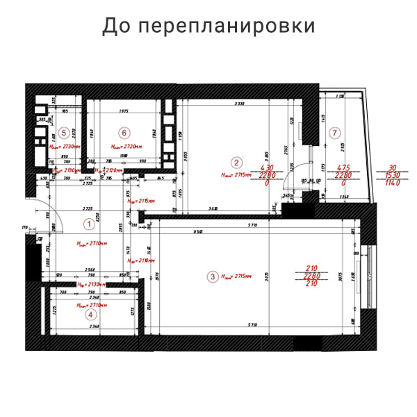 Дизайн квартиры-студии с отдельной уютной зоной спальни