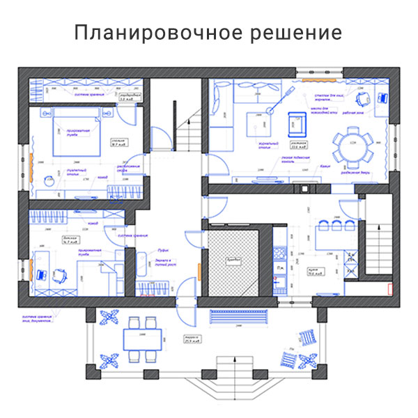 Интерьер коттеджа с весенним настроением
