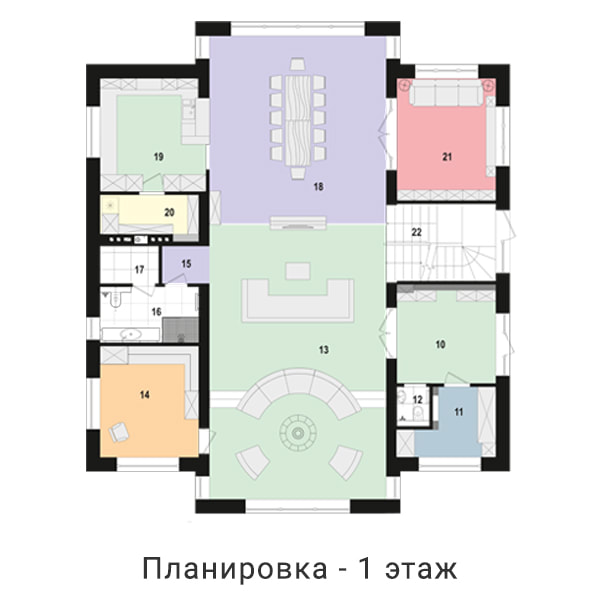 Дизайн интерьера дома: заказать и получить современный коттедж из бруса!