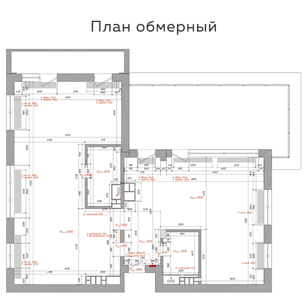план квартиры чертеж