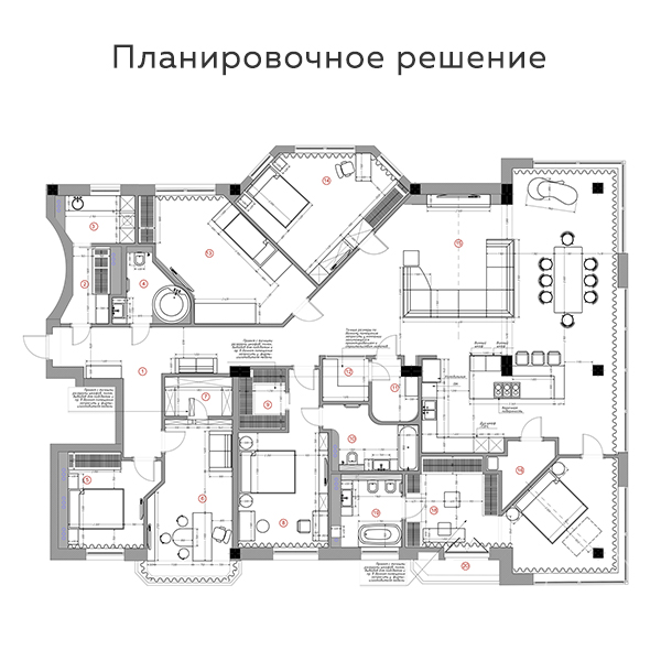планировочное решение