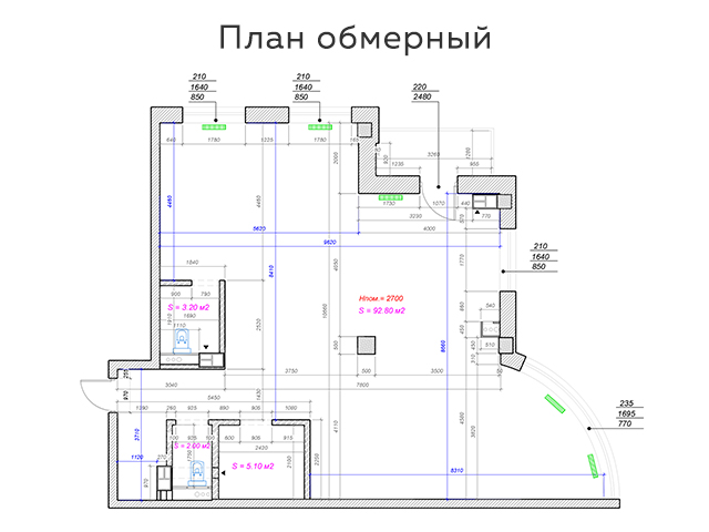 Интерьер трехкомнатной квартиры в сдержанном стиле