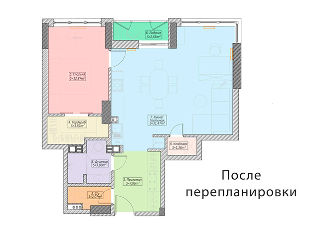 Планировочное решение