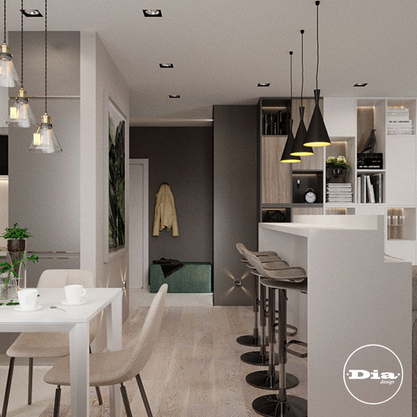 Дизайн интерьеров двухкомнатных квартир