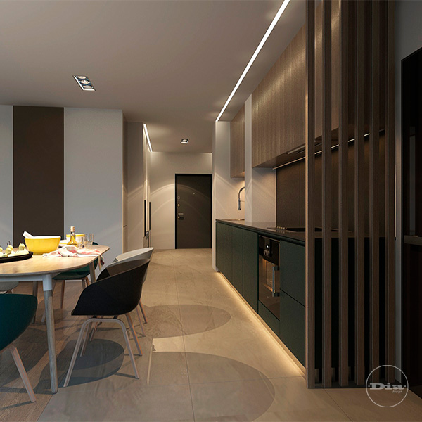 Дизайн интерьеров двухкомнатных квартир